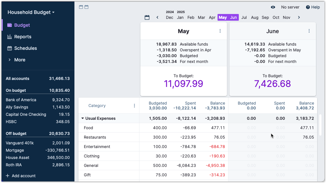Click on the import file link